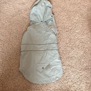 Telluride Clothing Company Mint Green Dog Puppy Rain Coat / Jacket Size XL